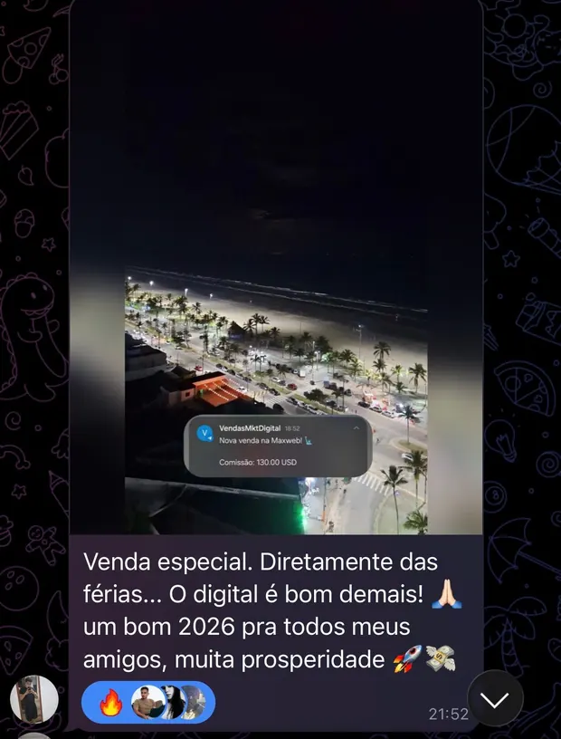 De férias